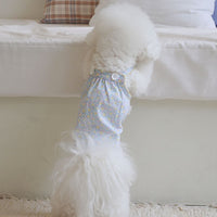 【Clearance】Summer Floral Dress - Blue