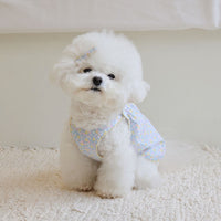 【Clearance】Summer Floral Dress - Blue