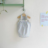 【Clearance】Summer Floral Dress - Blue