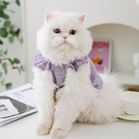 【Clearance】Angel Wings Seersucker Dress