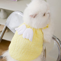 【Clearance】Angel Wings Seersucker Dress