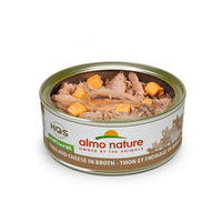 【Almo Nature】Canned Cat Food - Tuna & Cheese in Broth - 2.5 oz