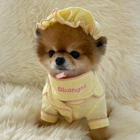 可爱泡泡睡衣配眼罩