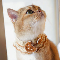 Handmade wool Pet Cape - Cookie