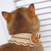 Handmade wool Pet Cape - Cookie