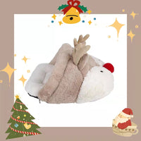 Christmas Reindeer Comfy Pet Bed