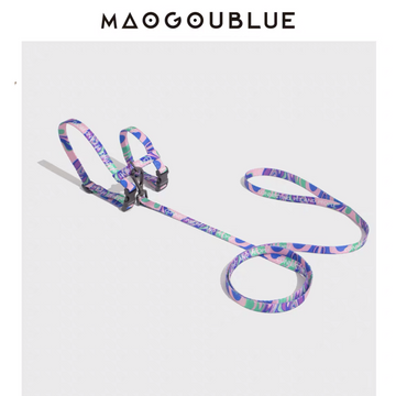 【MAOGOUBLUE】Cat Harness and Leash Set - Pink Floral