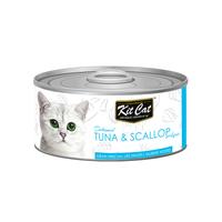 【Kit Cat】Deboned Tuna & Scallop Topper - 80g