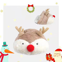 Christmas Reindeer Comfy Pet Bed