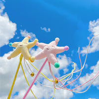 快乐小花/星星逗猫棒