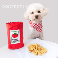 POOZPET Pet Training & Relaxing Toy - Ketchup - Pet Supplies - PawPawDear
