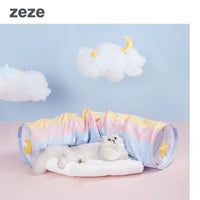 Zeze 猫咪最爱!彩虹隧道