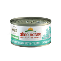 【Almo Nature】Canned Cat Food - Trout & Tuna in Broth - 2.5 oz