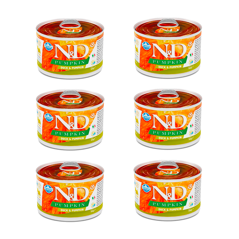 【FARMINA N&D - DOG】Duck, Cantaloupe & Pumpkin 6 x 4.9oz
