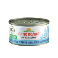 【Almo Nature】Canned Cat Food - Mixed Seafood - 2.5 oz