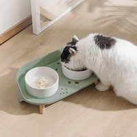 SOFTZOO 流体动物 | 月半双碗 - 带两个陶瓷碗