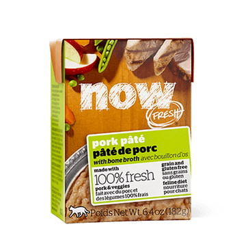 【Now Fresh】Grain Free Cat - Pork Pate with Bone Broth x24