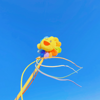 快乐七彩花逗猫棒