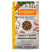 【INSTINCT - DOG】Raw Boost Whole Grain Real Chicken Brown Rice - 20lb