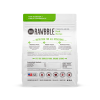 【BIXBI】RAWBBLE® Freeze-Dried Dog Food 128g - Pork