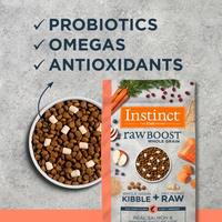 【INSTINCT - DOG】Raw Boost Whole Grain Real Salmon And Brown Rice 19lb