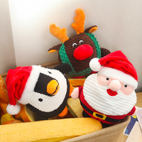 圣诞风吱吱发声玩具