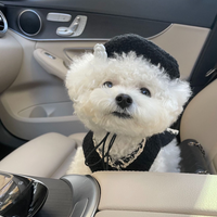 Lady Chamel Classic Knit Dress Set - Black