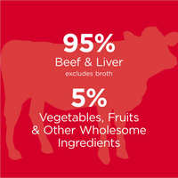 【INSTINCT】Canned Dog Food - Original Real Beef Recipe 6 x 13.2oz