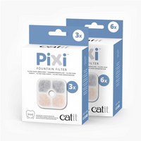 【CATIT】PIXI Water Fountain Filter Replacement - 3pk & 6pk& 12pk