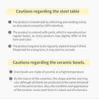 【INHERENT】Oreo马卡龙系列宠物碗 - 樱花粉