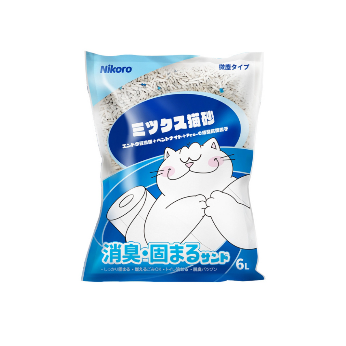 Nikoro】Composite Tofu Cat Litter 6L – PawPawDear