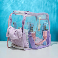Luxury Transparent Macaroon Pet Travel Carrier