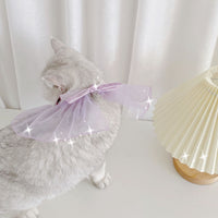 Lace Pearl Pet Collar