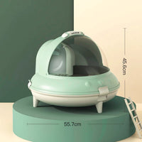 【EVERCUTE】UFO CAT LITTER BOX - Matcha Green