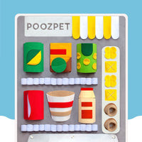 【POOZPET】Vending Machine Pet Relaxing Training Snuffle Mat