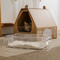 【Clearance - MAOZZZZ】Simply Disposable Litter Box - Environmental Friendly PET Material