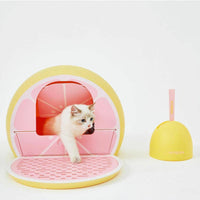 VETRESKA Grapefruit Litter Box - Pet Supplies - PawPawDear
