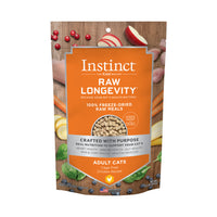 【INSTINCT - CAT】LONGEVITY Freeze-Dried Raw Meal - Chicken 9.5 oz