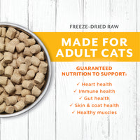 【INSTINCT - CAT】LONGEVITY Freeze-Dried Raw Meal - Chicken 9.5 oz