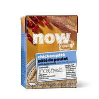 【Now Fresh】Grain Free Cat - Chicken Pate with Bone Broth x24