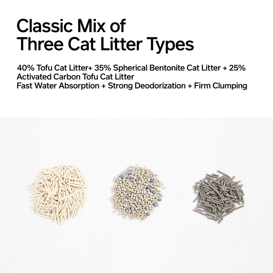 【PIDAN】3-in-1 Mixed Cat Litter 5.2 KG