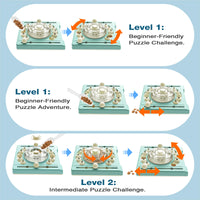 【KADTC】DJ Console Interactive Puzzle Feeder (Hardness Level 2)