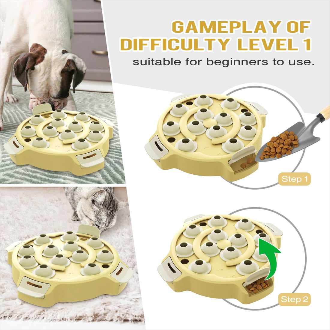 【KADTC】Smart Maze Interactive Puzzle Feeder (Hardness Level 1)