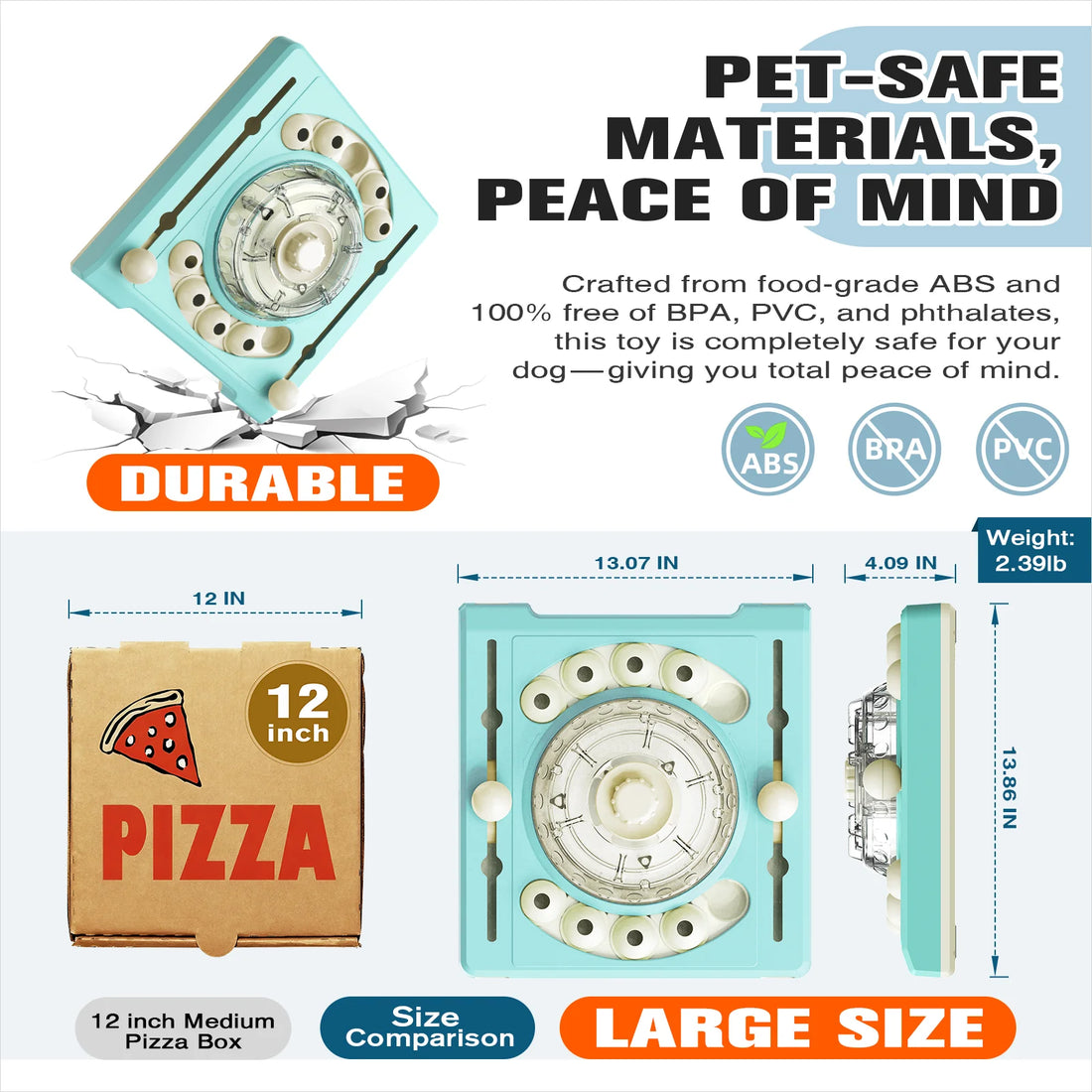 【KADTC】DJ Console Interactive Puzzle Feeder (Hardness Level 2)
