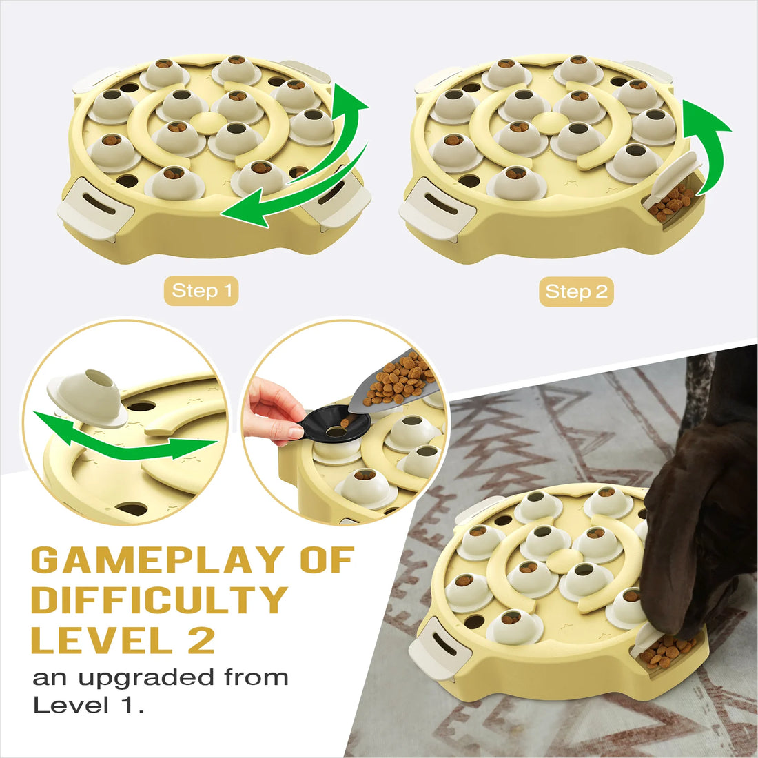 【KADTC】Smart Maze Interactive Puzzle Feeder (Hardness Level 1)