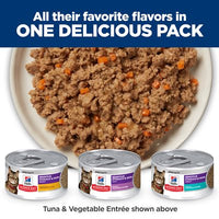 【Hills】Adult Cat Sensitive Stomach & Skin - Tuna - 2.9oz