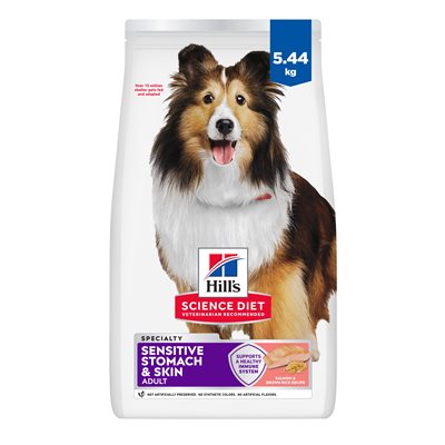 【Hills】Sensitive Stomach Skin -Dog Dry Food -  Salmon 12lb
