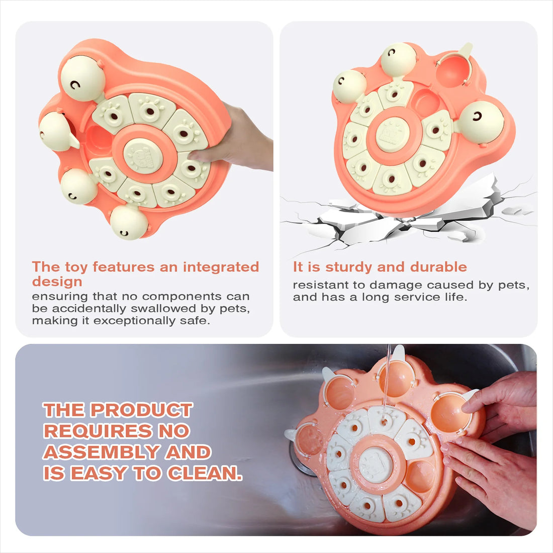 【KADTC】Puppy Puzzle Fun Interactive Feeder (Hardness Level 1)