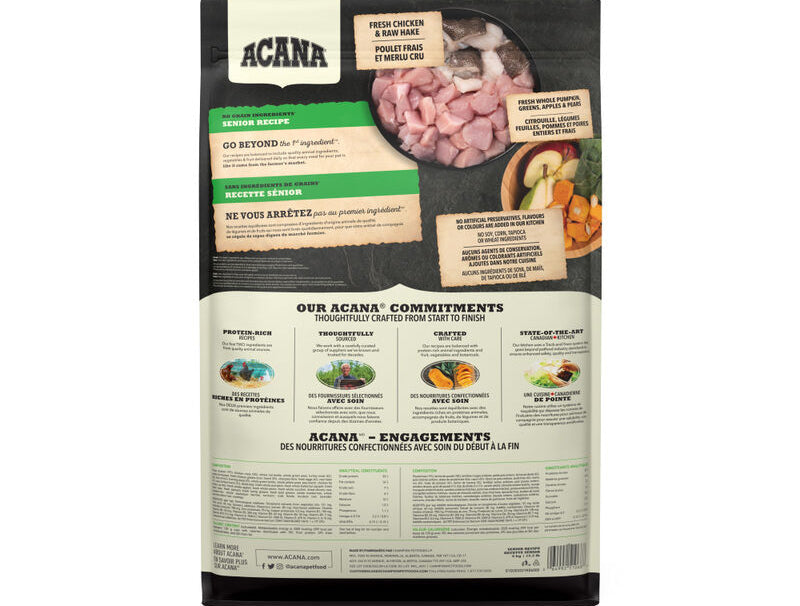 【Acana】Dog Dry Food - Senior Recipe - 2kg & 6kg