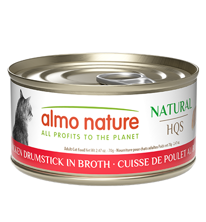 【Almo Nature】Canned Cat Food - Chicken Drumstick - 2.5 oz
